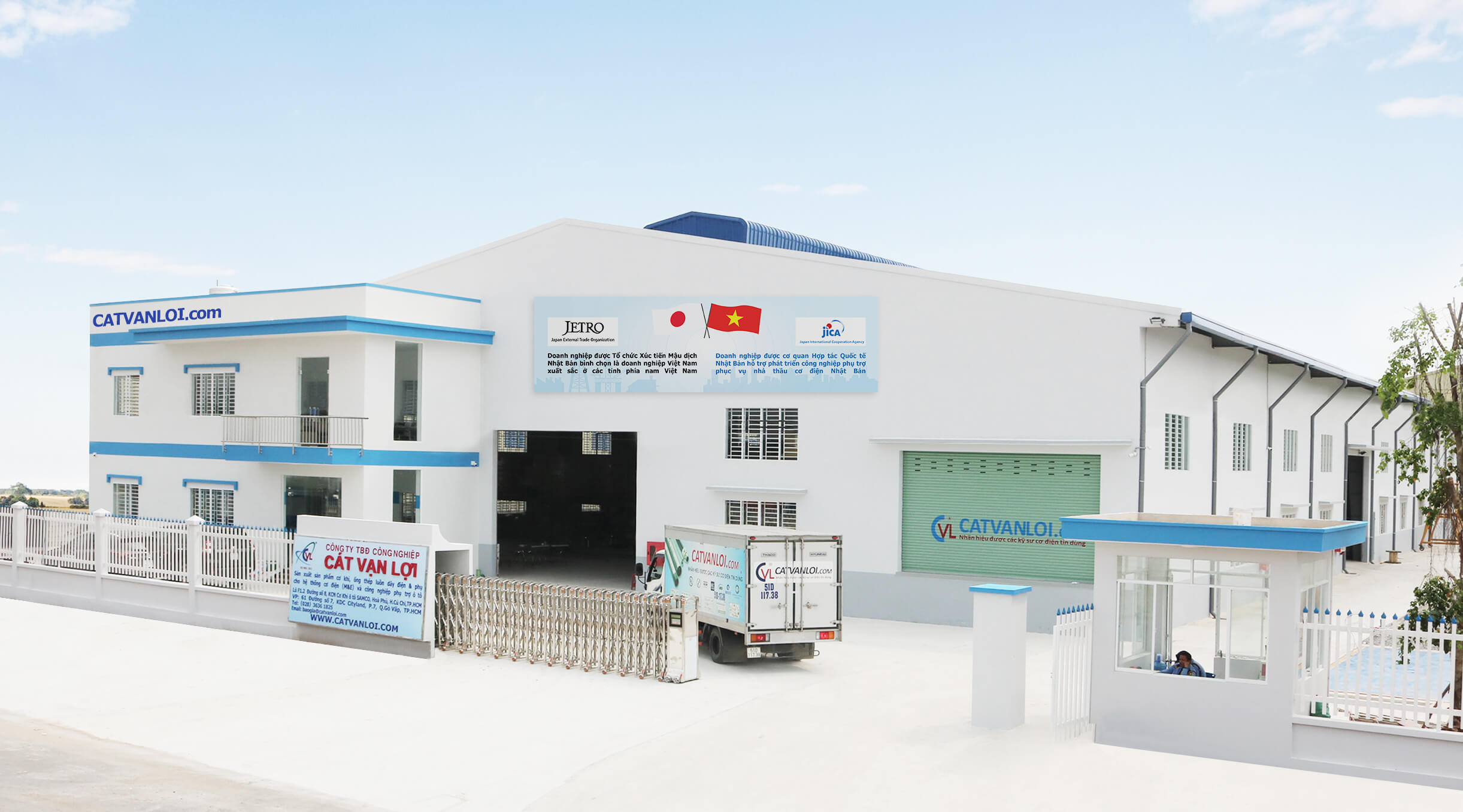nhà máy sản xuất ống thép luồn dây điện CÁT VẠN LỢI